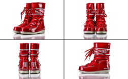 Moonboots Tecnica Lack Rot