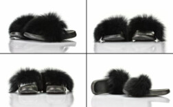 Badeschuhe Schwarz Marabou