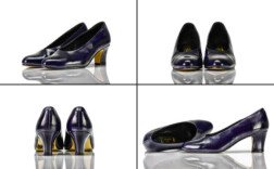 Pumps Blau Lack Canda