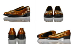 Pumps Kupfer Lack Profilsohle Ara Elegance