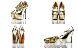 Pumps Peeptoe Plateau Gold Jumex