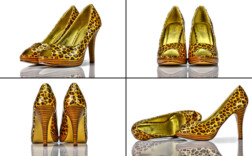 Pumps Peeptoe Plateau Leo Lack Sweet Day