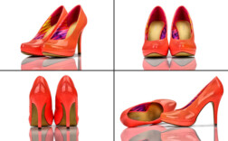 Pumps Plateau Neon Rosa Lack Graceland