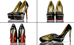 Pumps Plateau Schwarz Lack Always