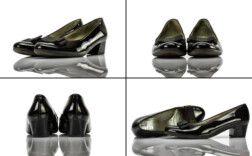 Pumps Schwarz Lack Schleife Ara