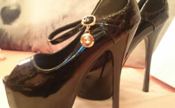 Jumex High Heels Schwarz Lack