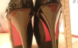 Jumex High Heels Schwarz Lack