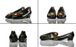 Pumps Tracht Schwarz Lack Pia Mala