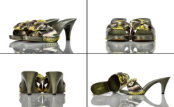 Zoccolis Vintage Silber Gold Arfilli