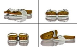 Birkenstock Madrid Magic Snake White Lack