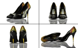Pumps Schwarz Lack Vintage PS-Special