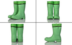 Gummistiefel Mittel Mint