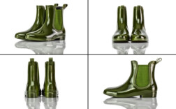 Gummistiefel Kurz Oliv Lilly & Rose