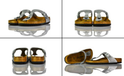 Birkenstock Gizeh Silber