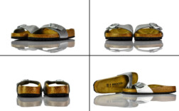 Birkenstock Madrid Silber