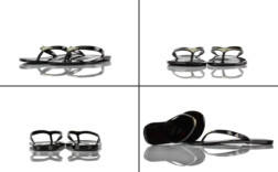 Zehentrenner Schwarz PVC BlingBling