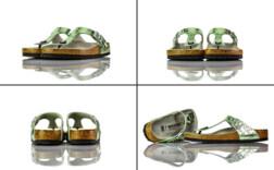 Birkenstock Gizeh Gator Gleam Raspberry