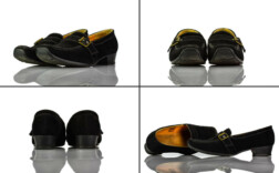 Loafer Schwarz Wildleder Alessia