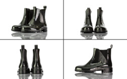 Gummistiefel Kurz Grau Gefüttert Rieker