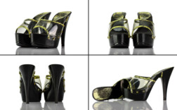 Zoccolis Plateau Gold Pvc Clear
