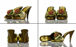 Zoccolis Gold Leder Arfilli