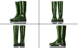 Gummistiefel Grün