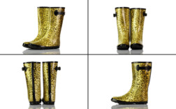 Gummistiefel Mittel Animalprint