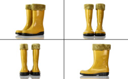Gummistiefel Mittel Sand Gefüttert Romika