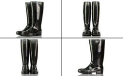 Gummistiefel Schwarz Glitzer Briers