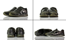 Sneakers Schwarz Glitzer Lack Rushour
