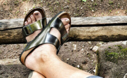 Birkenstock Arizona Metallic Anthracite