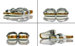 BirkenstockYao Balance Metallic Silber Lack