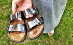 Birkenstock Arizona Metallic Anthracite