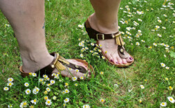 Birkenstock Gizeh Graceful Toffee Fringe