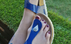 Birkenstock Gizeh Lack Dunkelblau