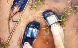Badeschuhe Schwarz Pvc Durchsichtig