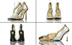 Pumps Transparent Pvc Goldkette L.DAY