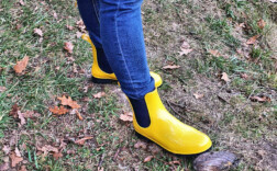 Gummistiefel Kurz Gelb