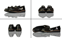 Slipper Schwarz Lack BodyFlirt