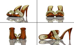 Zoccolis Gold Leder Kiara