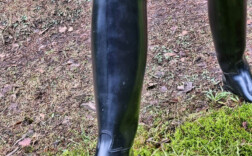 Gummistiefel Reitstiefel Schwarz
