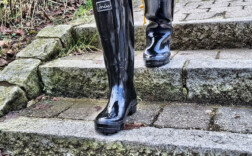 Gummistiefel Joules Schwarz Glossy