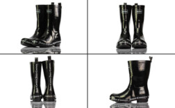 Gummistiefel Mittel Schwarz Juicy Couture