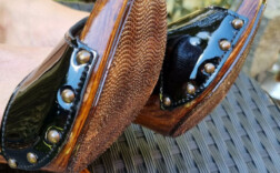 Zoccolis Schwarz Lack Kiara Shoes