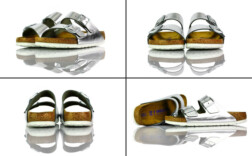 Birkenstock Arizona Silver