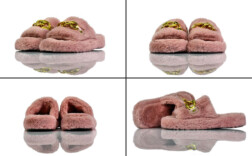 Pantoletten Fluffy Rosa Deichmann