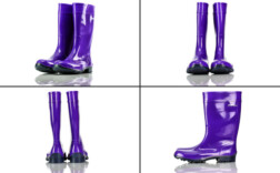 Gummistiefel Lila Dry Walk