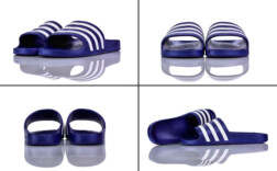 Badeschuhe Adidas Adiletten Blau