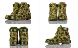 Stiefel Kurz Gefüttert Camouflage