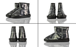 Stiefel Kurz Sterne Pvc Gefüttert